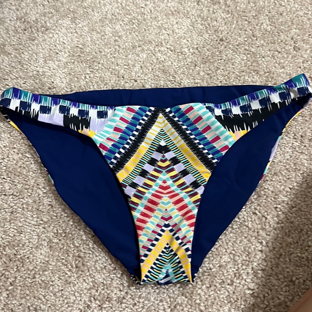 Red Carter Swim Bottom Medium